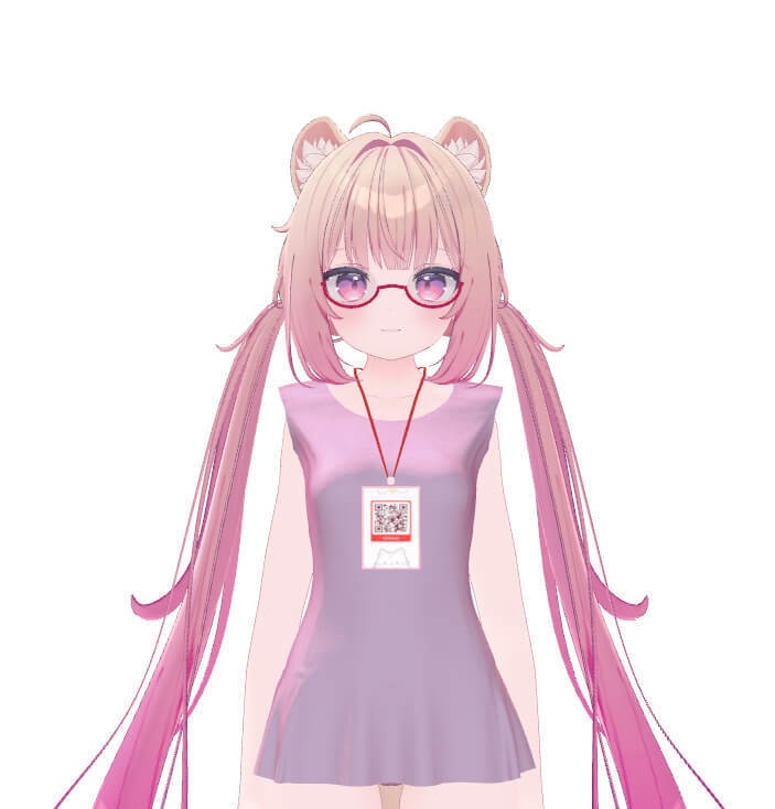 【VRChat】Necklace ID Badge Card MA Physbone