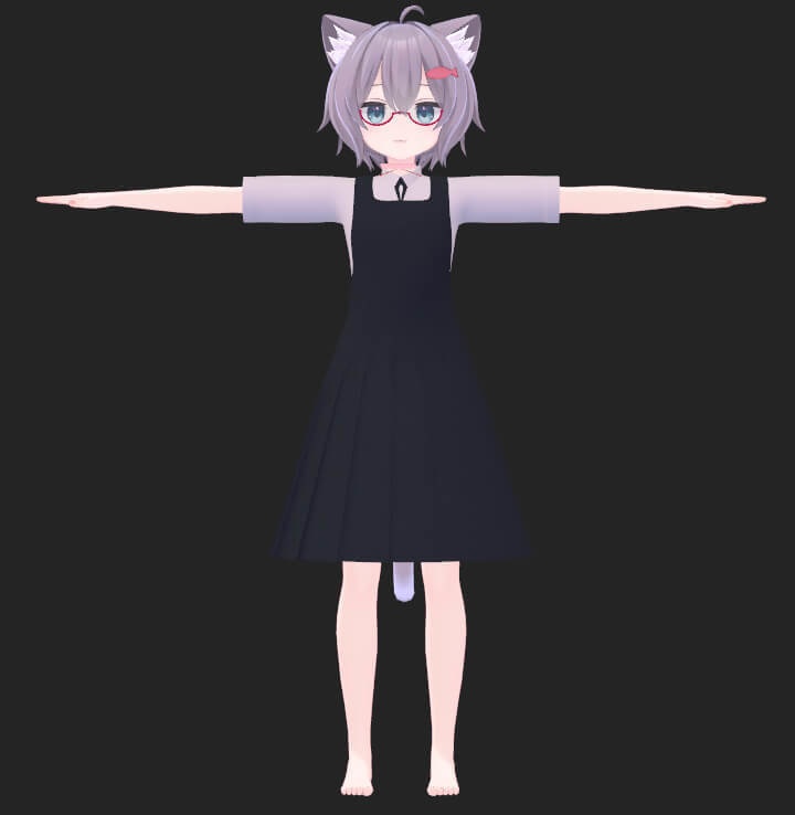【VRChat】Clothes c-01 Rusk