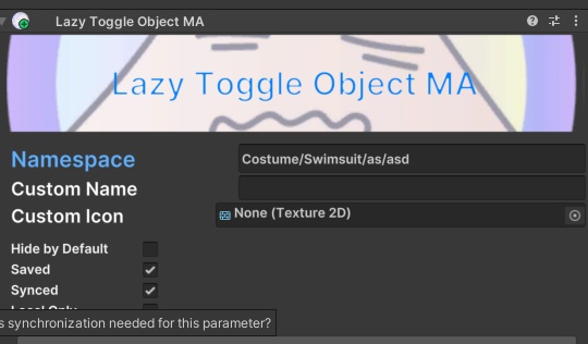 【VRChat Tool】Lazy Toggle Object MA (Toggle Menu) - Modular Avatar
