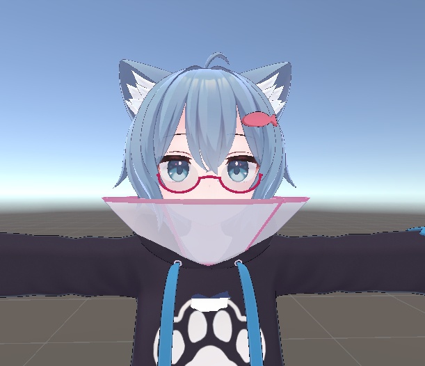 【VRChat】Anti-Lick Collar (^-人-^) Anti-Rusk-Lick 🐈