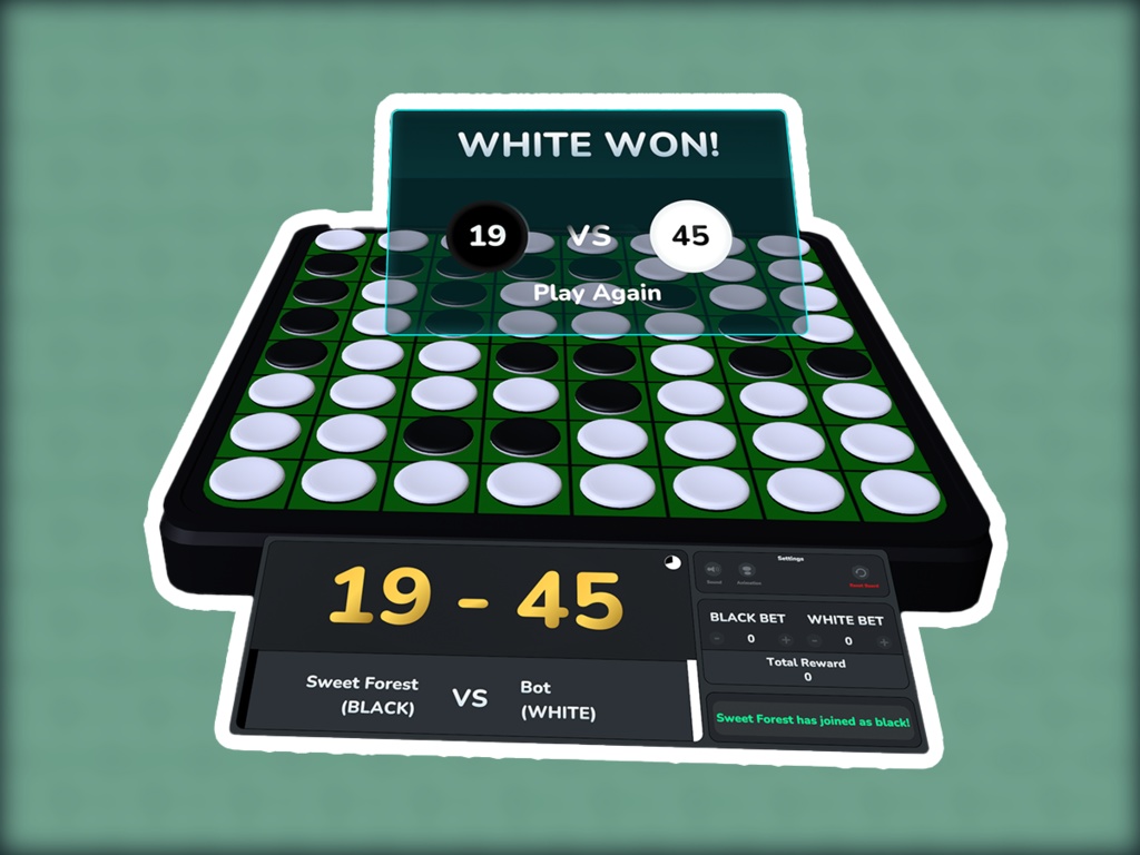 【VRChat】Reversi V2【UdonChips】