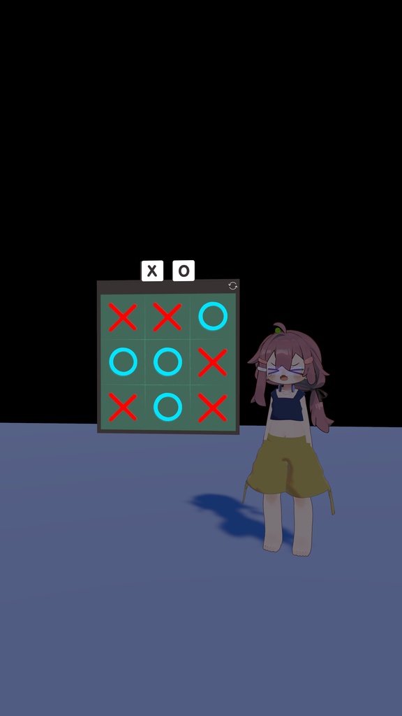 【VRChat】Tic Tac Toe | O X X O | マルバツ