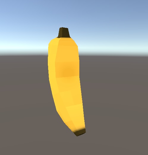 【VRChat】Lowpoly Banana