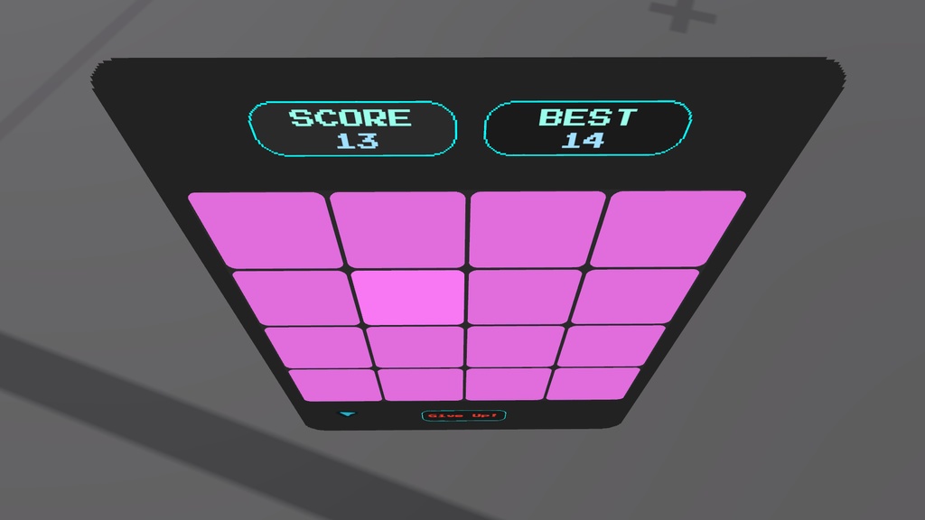 【VRChat】 Color Test Game