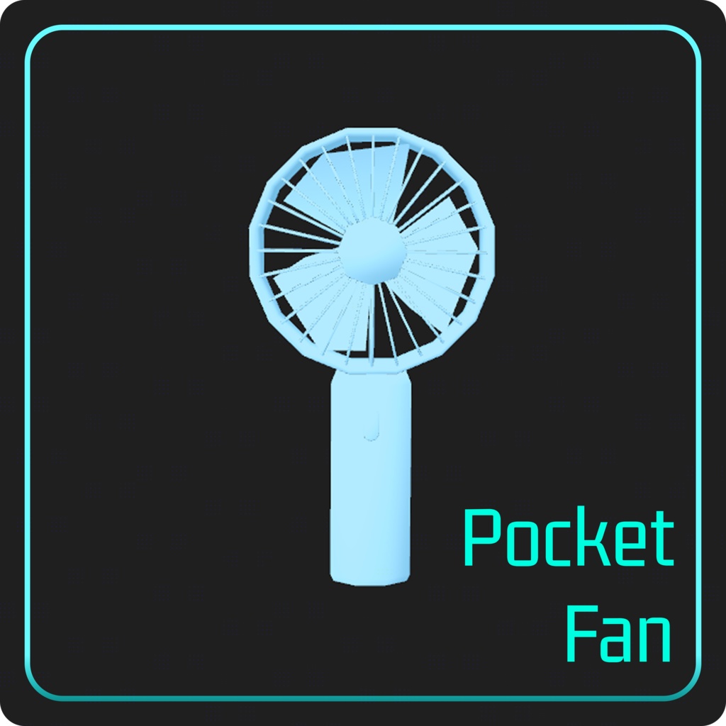 【VRChat】 Pocket Fan [World/Modular Avatar]