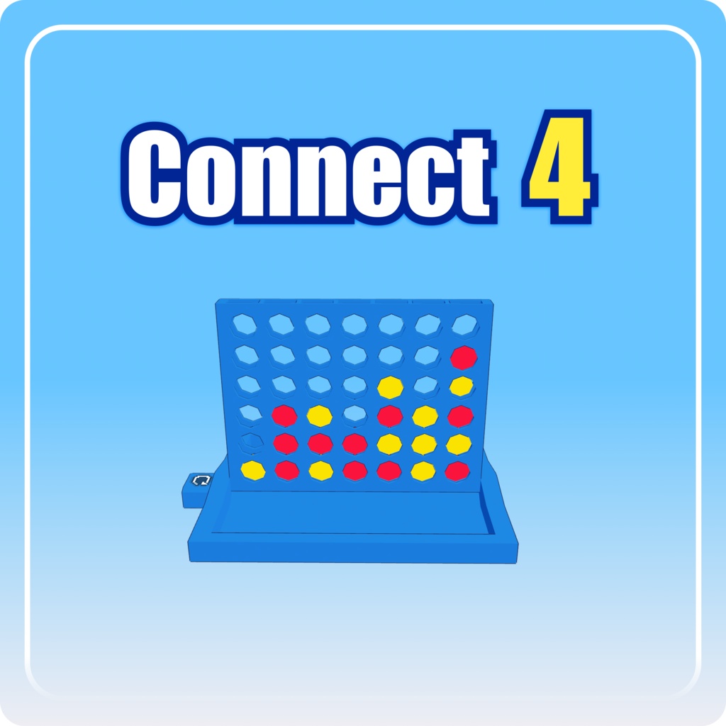 【VRChat】 Connect 4 Game [World/Modular Avatar]