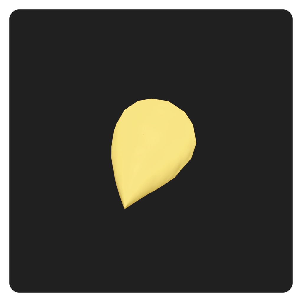 【3D-Model】 ドリアン Peeled Durian