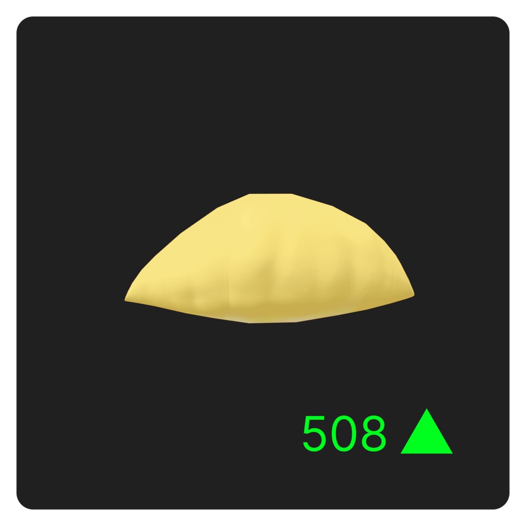 【3D-Model】 ドリアン Peeled Durian