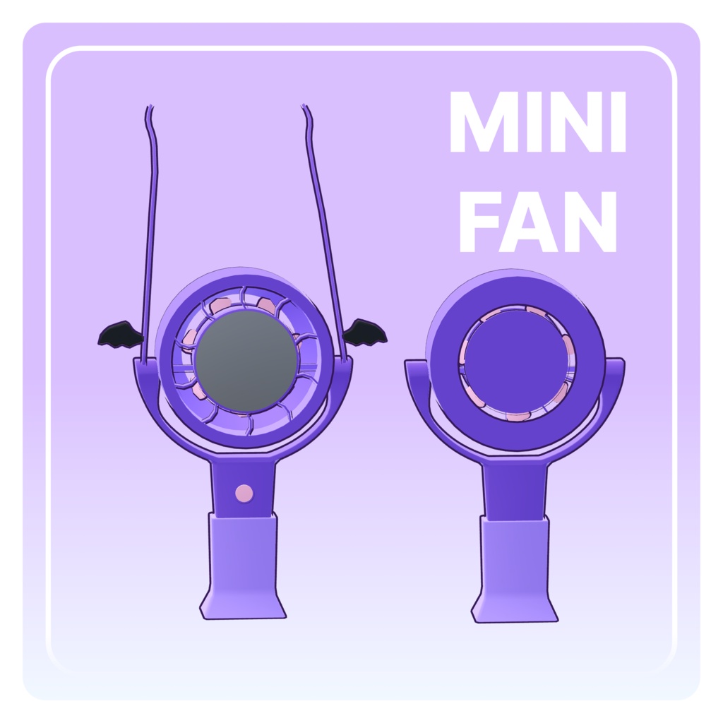 【VRChat】 Mini Fan [Modular Avatar]