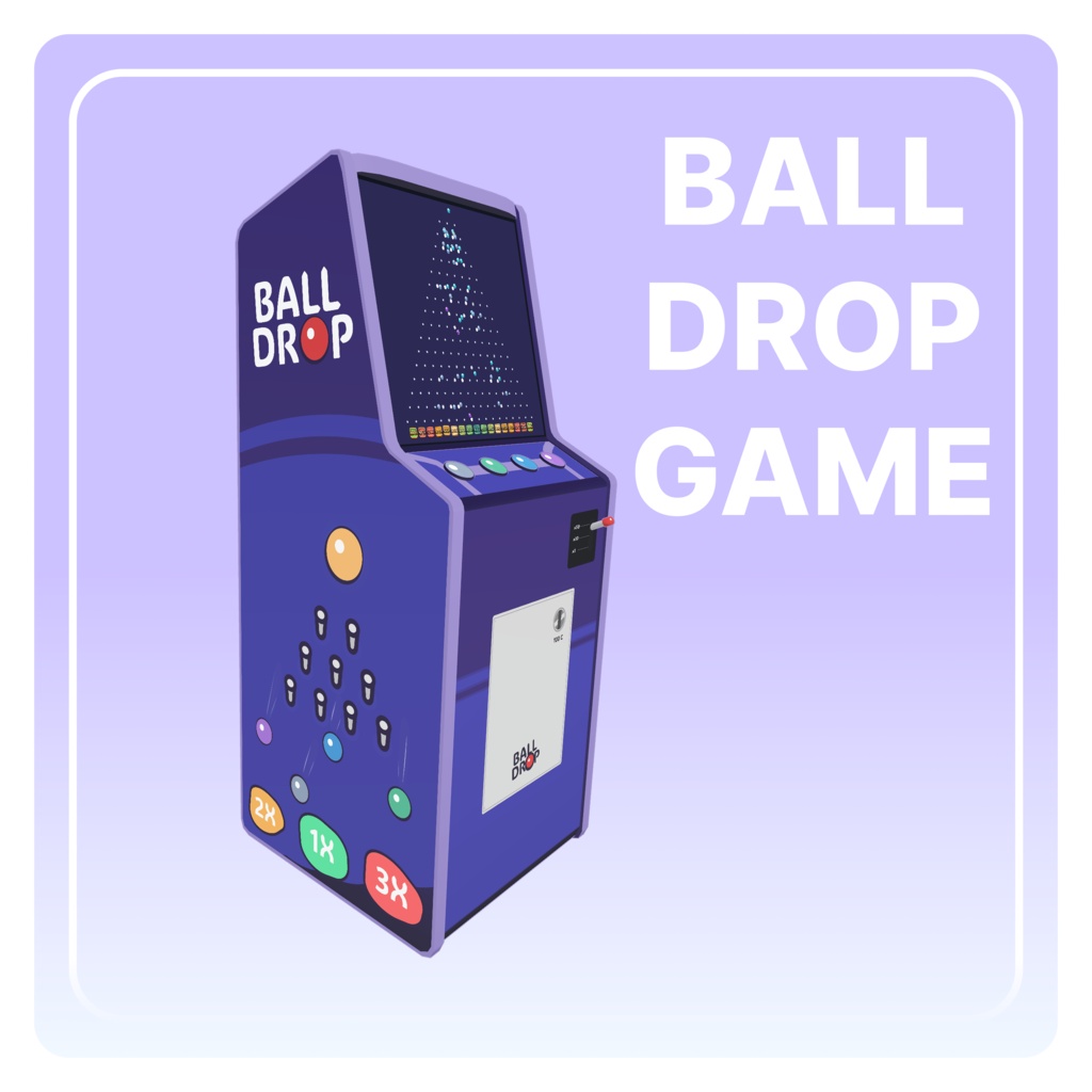 Ball Drop Game 【VRChat】【UdonChips】
