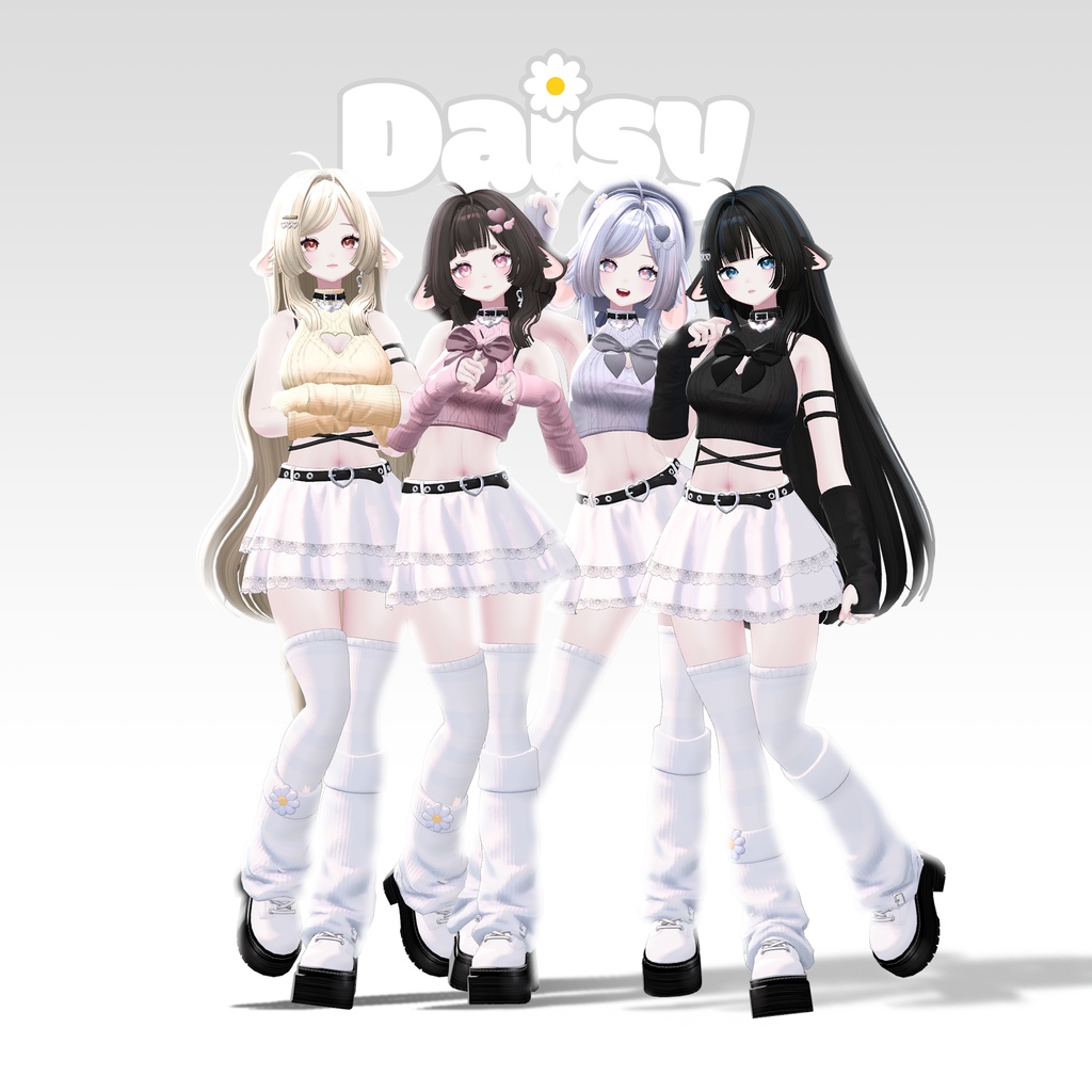 オリジナル3Dモデル 【 デイジー /Daisy🌼】