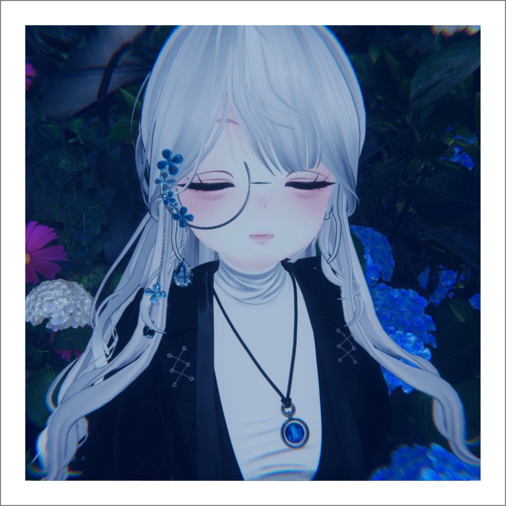 紫陽花モノクル