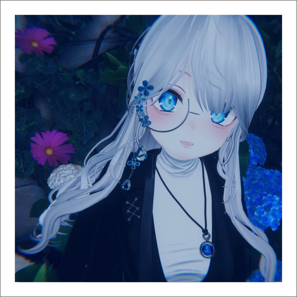 紫陽花モノクル