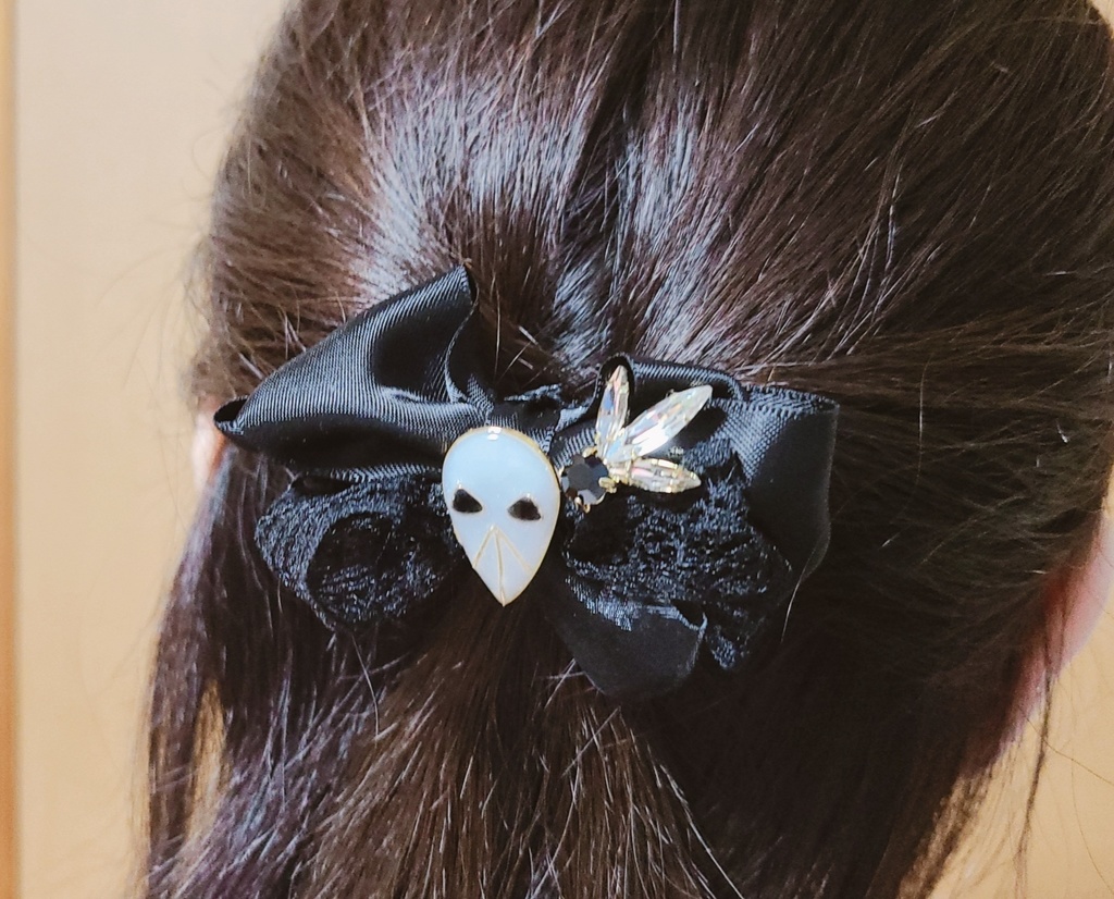 【1点限り】ツイステ*スケアリーモンスターズ ハーツラビュルモチーフリボン