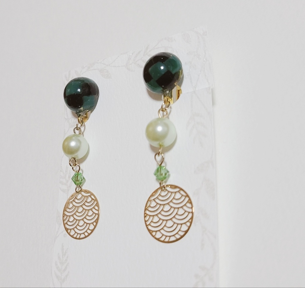 鬼滅の刃*竈門炭治郎 イメージイヤリング