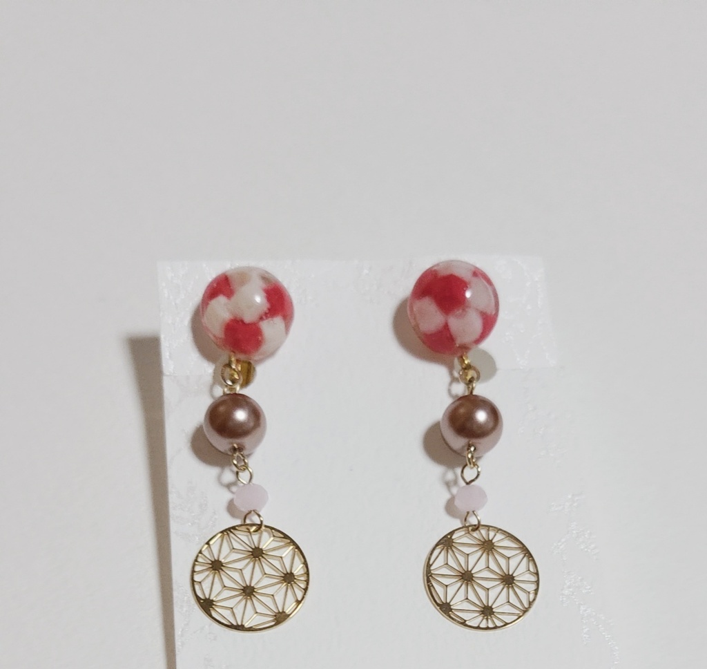 鬼滅の刃*竈門禰豆子 イメージイヤリング