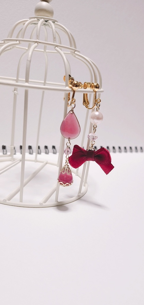 魔法少女まどか☆マギカ*鹿目まどかソウルジェムイヤリング