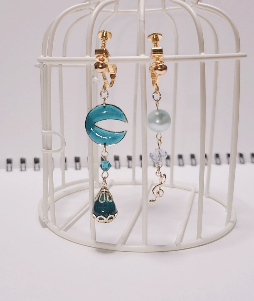 魔法少女まどか☆マギカ*美樹さやか ソウルジェムイヤリング