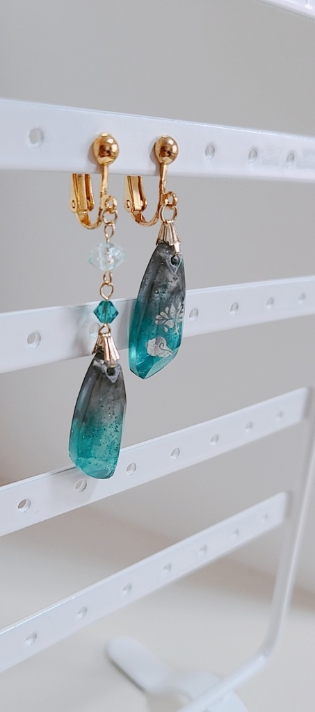 鬼滅の刃*霞柱🌫️時透無一郎イメージイヤリング