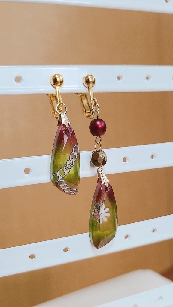 鬼滅の刃*岩柱⛰️悲鳴嶼行冥イメージイヤリング