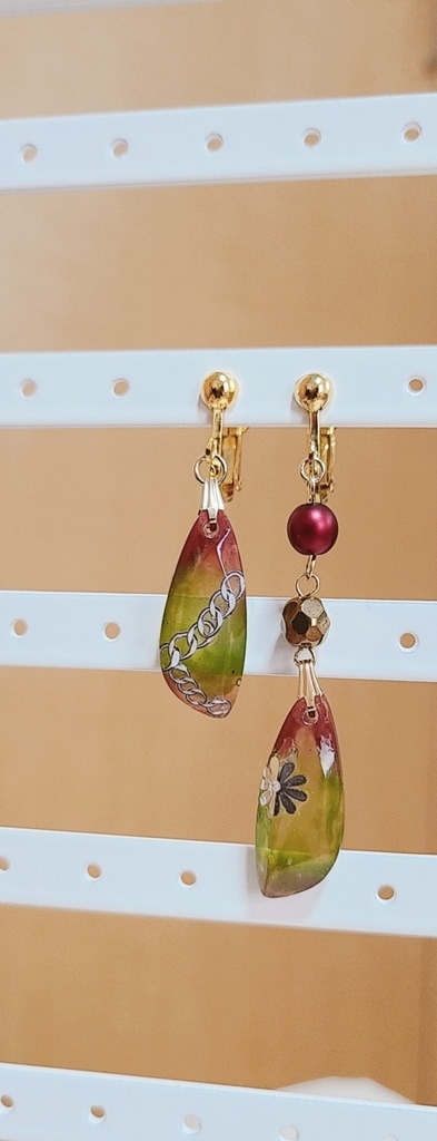 鬼滅の刃*岩柱⛰️悲鳴嶼行冥イメージイヤリング