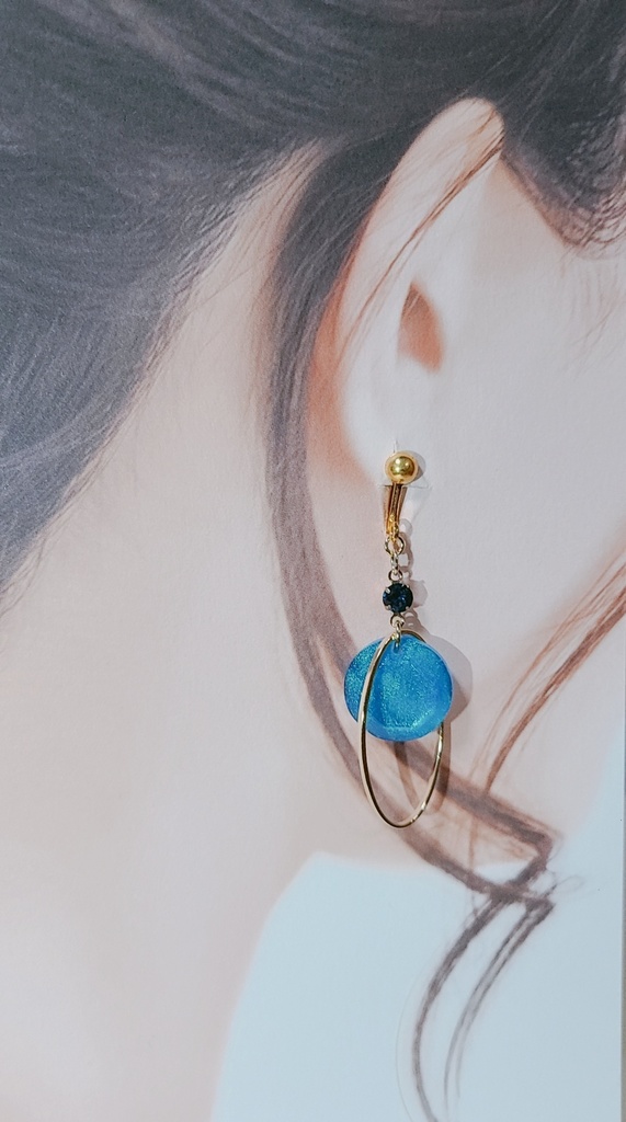 ツイステ*イグニハイドイメージカラーイヤリング