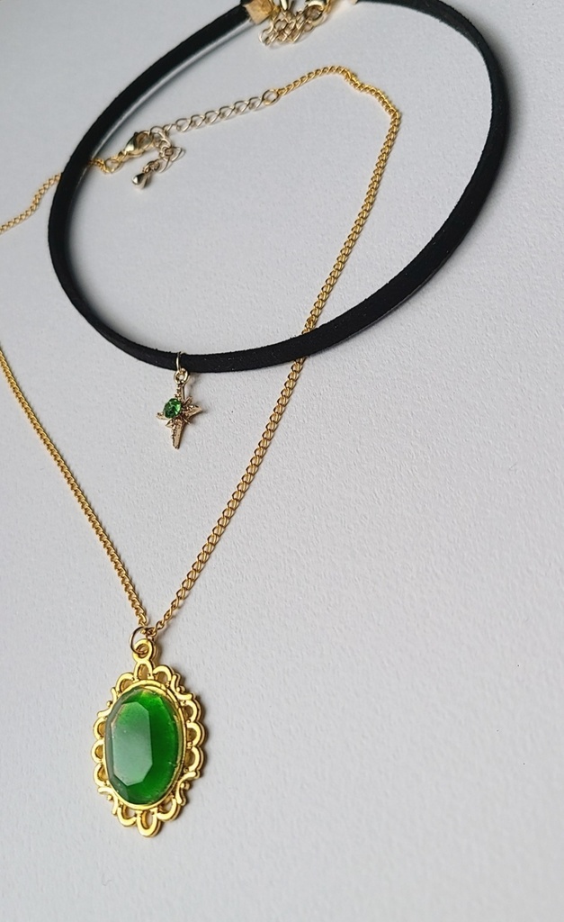 ツイステ*ディアソムニア魔法石モチーフチョーカー