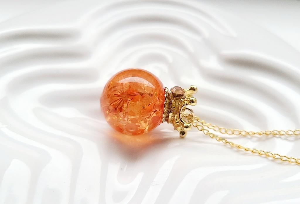 ツイステ*サバナクローイメージ ハーバリウム風ネックレス