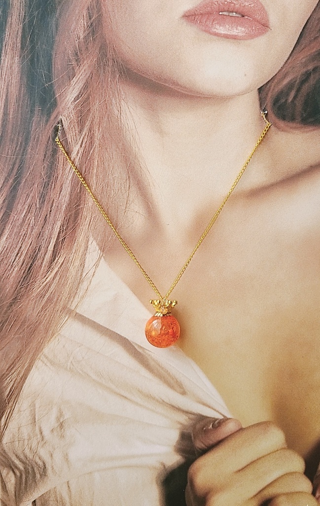 ツイステ*サバナクローイメージ ハーバリウム風ネックレス