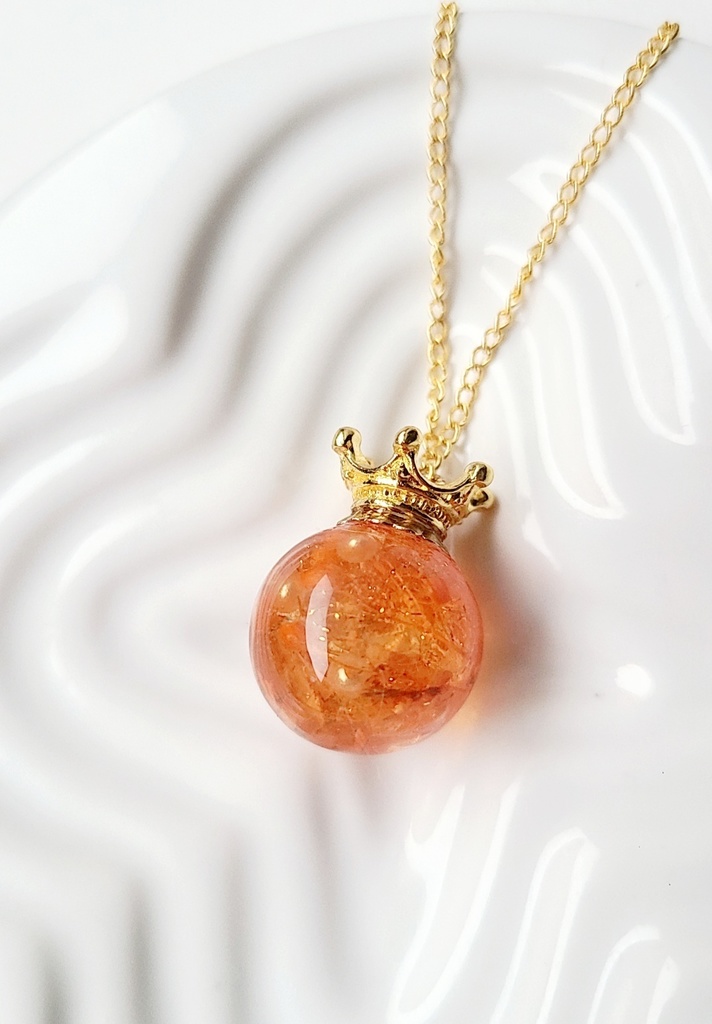 ツイステ*サバナクローイメージ ハーバリウム風ネックレス