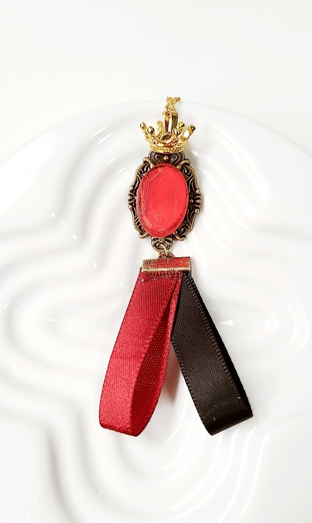 ツイステ*ハーツラビュル寮マジカルペンイメージネックレス