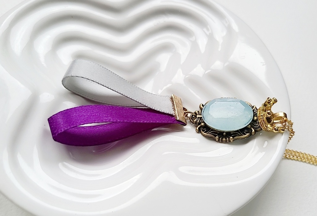 ツイステ*オクタヴィネル寮マジカルペンイメージネックレス