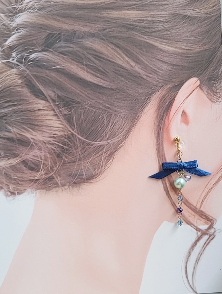 マギアレコード*七海やちよ ソウルジェムイヤリング