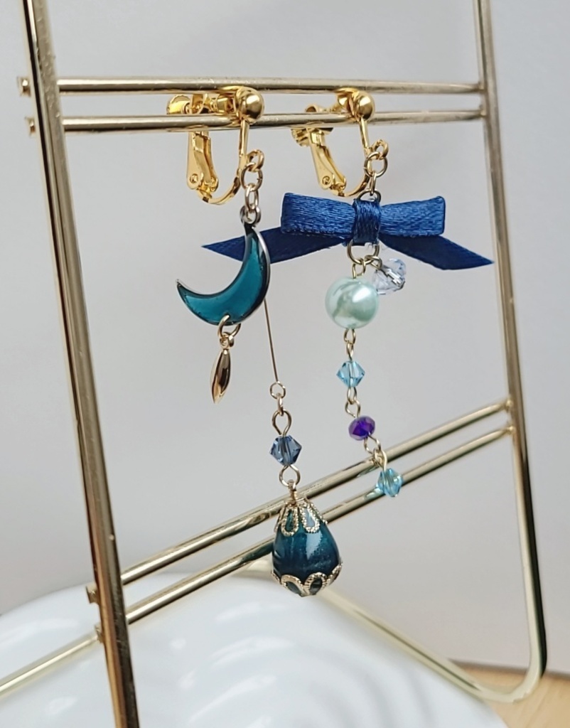 マギアレコード*七海やちよ ソウルジェムイヤリング