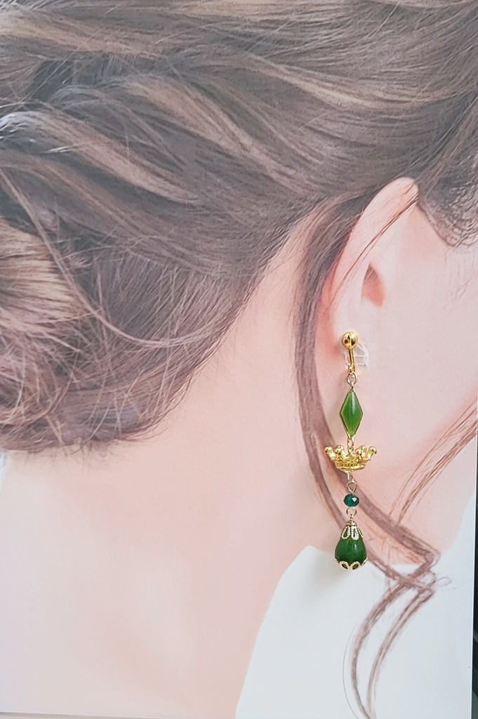 マギアレコード*二葉さな ソウルジェムイヤリング