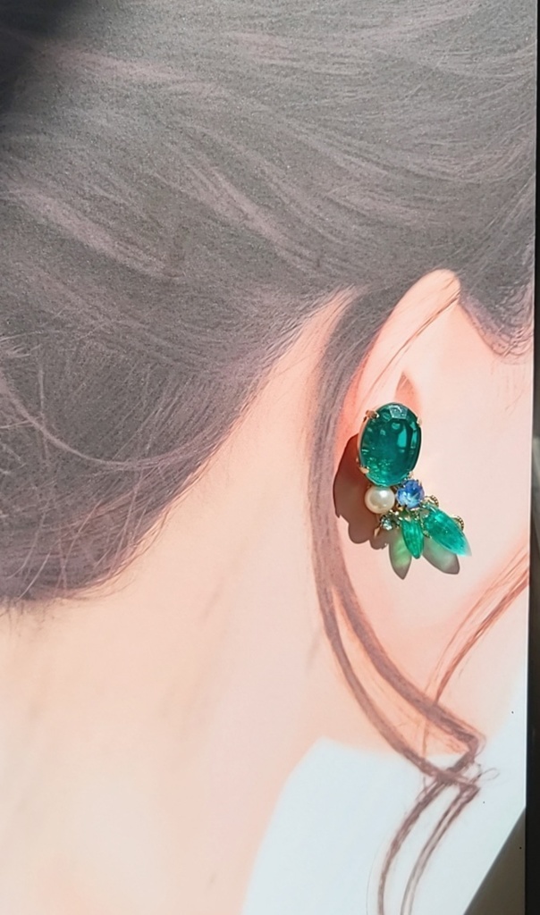 ツイステ*リーチ兄弟 イメージイヤーカフ&イヤリング