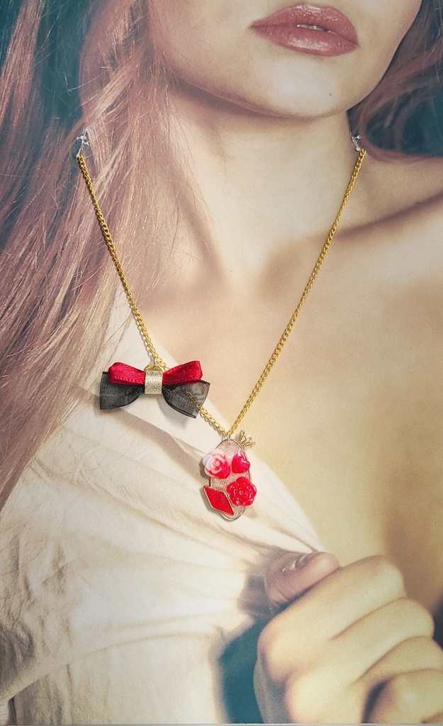 ツイステ*ハーツラビュルイメージネックレス