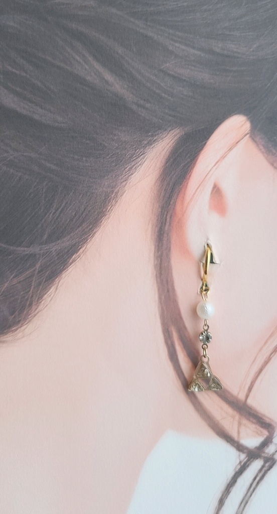 ゼルダの伝説*トライフォースのフープイヤリング