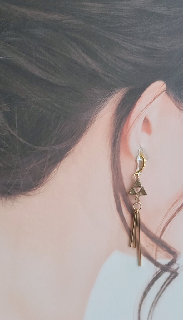 ゼルダの伝説*トライフォースのフープイヤリング