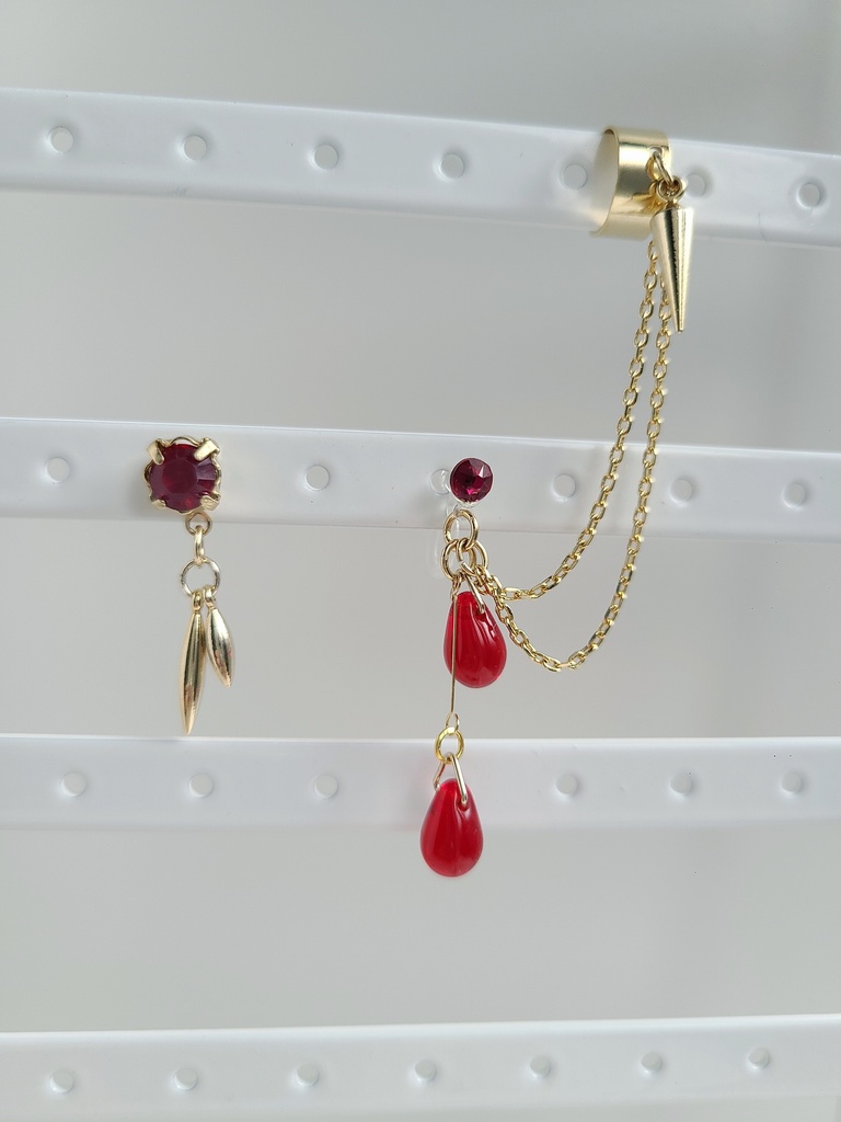 チェンソーマン*パワー🩸イメージチェーンイヤーカフ