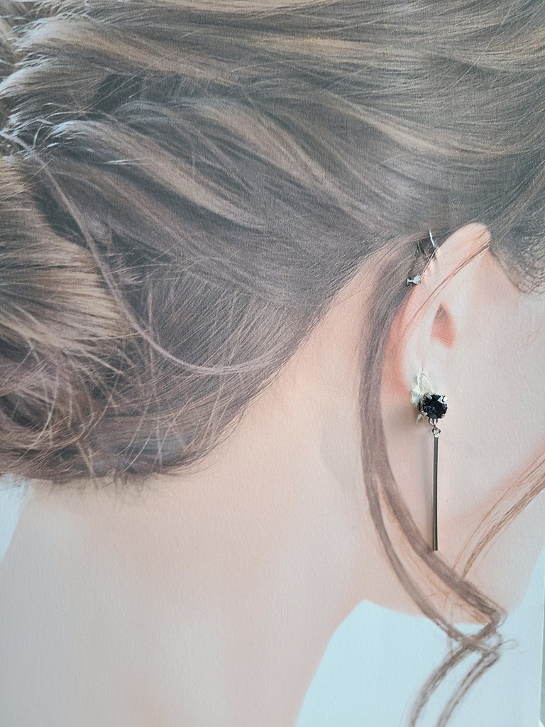 チェンソーマン*早川アキ⚔️イメージチェーンイヤーカフ