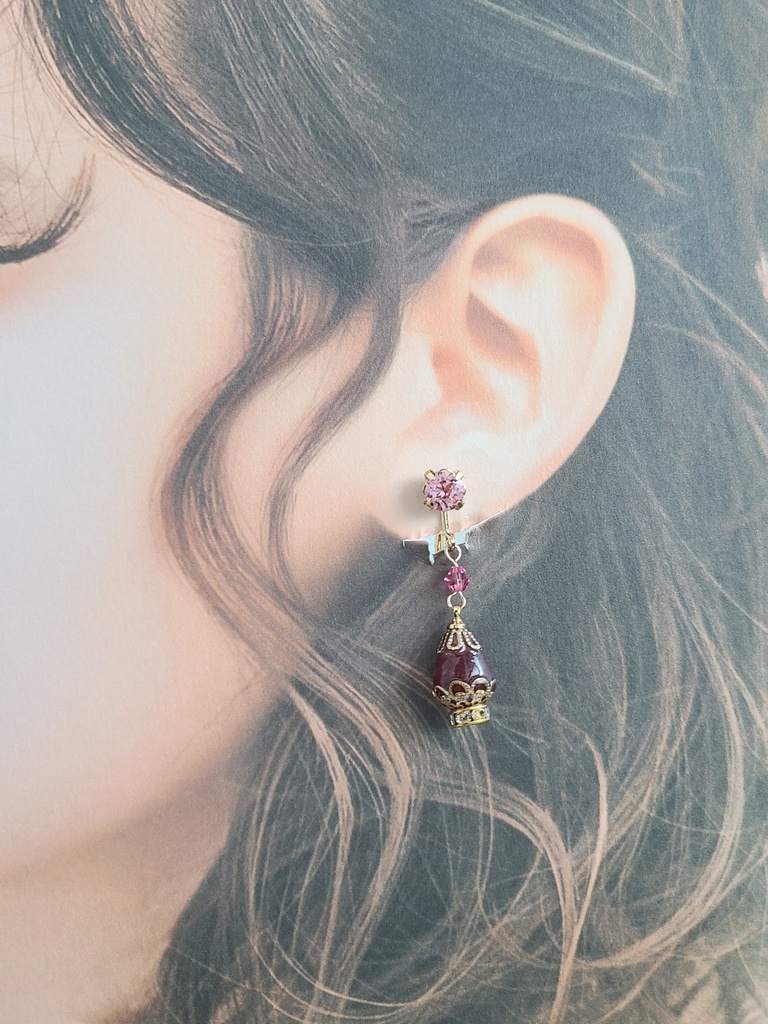 魔法少女まどか☆マギカ*まどか グリーフシードイメージイヤリング