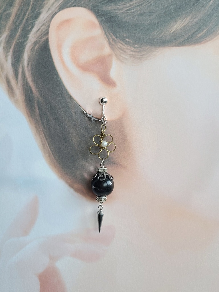 魔法少女まどか☆マギカ*マミ グリーフシードイメージイヤリング