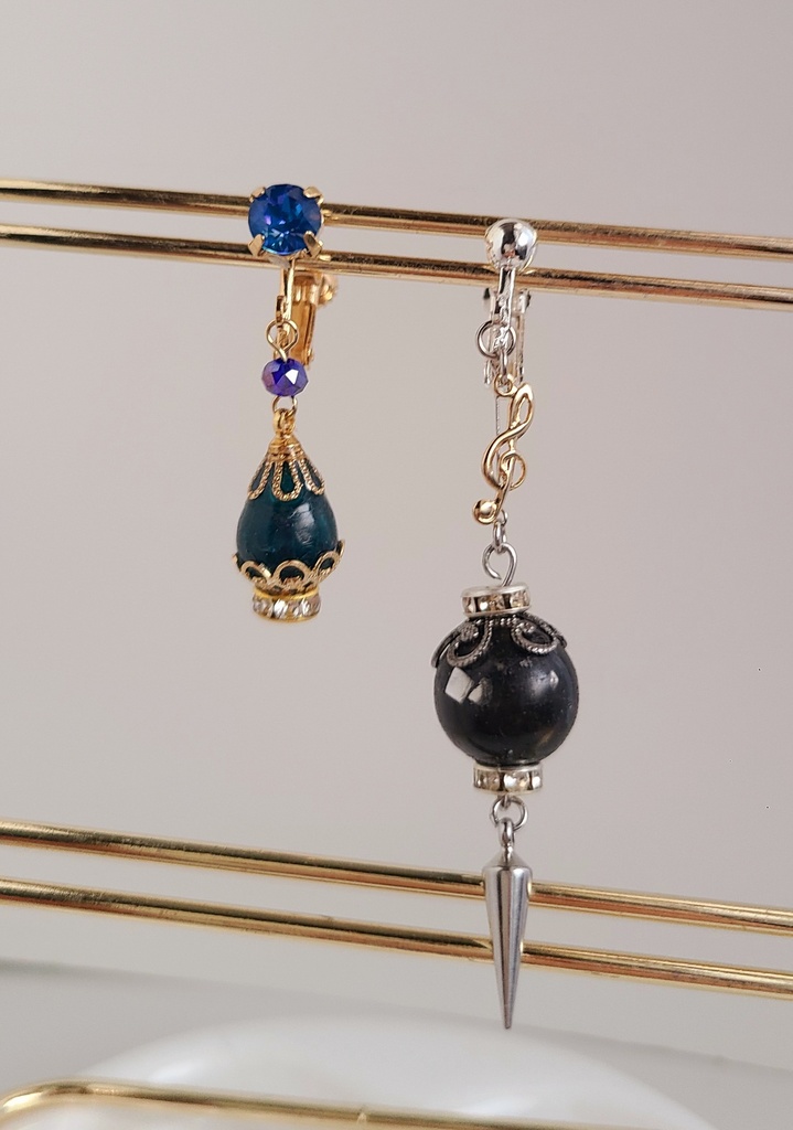 魔法少女まどか☆マギカ*さやか グリーフシードイメージイヤリング