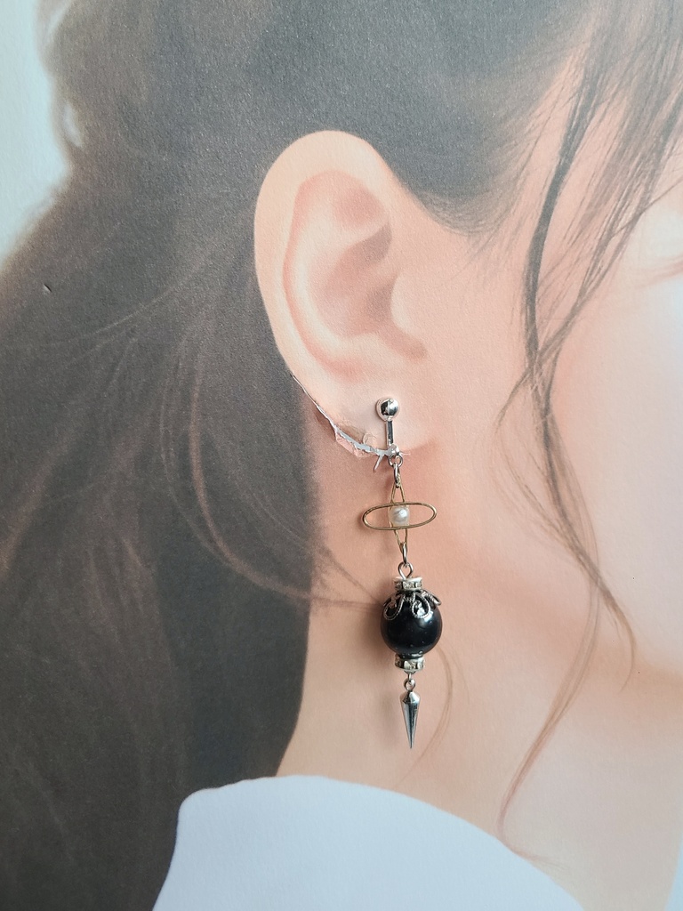 魔法少女まどか☆マギカ*杏子 グリーフシードイメージイヤリング