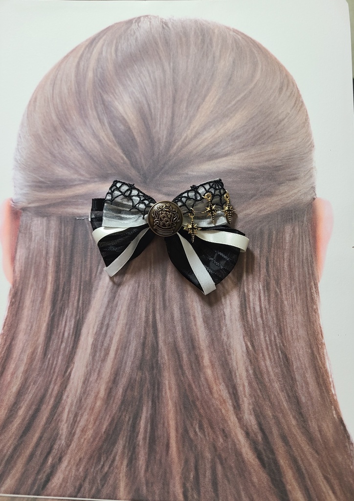 ツイステ*ナイトメアビフォアクリスマス スカリーイメージリボン