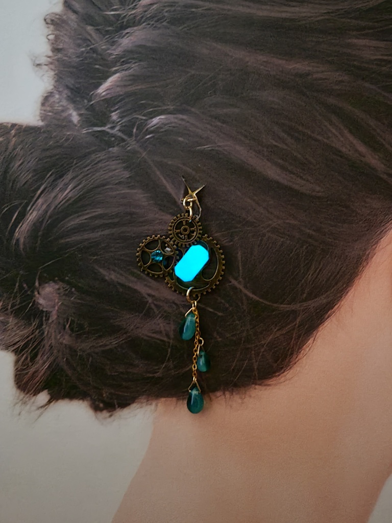 ゼルダの伝説ティアーズオブザキングダム*光るゾナウイメージ簪