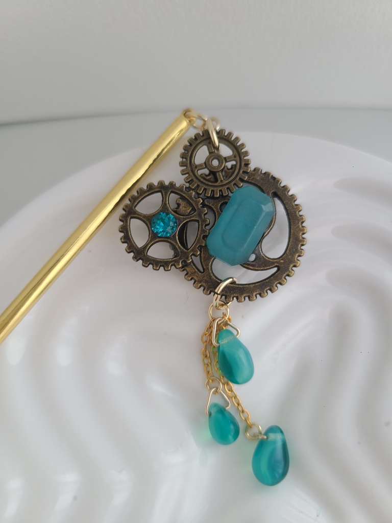 ゼルダの伝説ティアーズオブザキングダム*光るゾナウイメージ簪