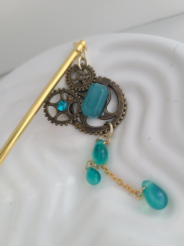 ゼルダの伝説ティアーズオブザキングダム*光るゾナウイメージ簪