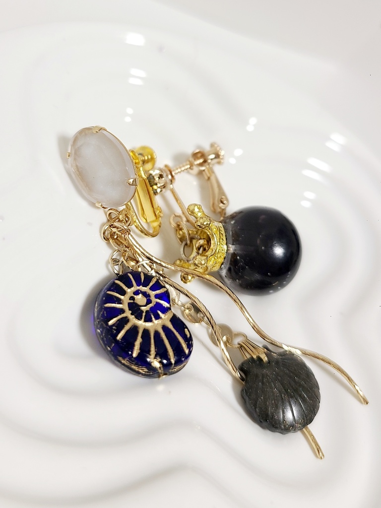 ツイステ*アズール オーバーブロットイメージイヤリング